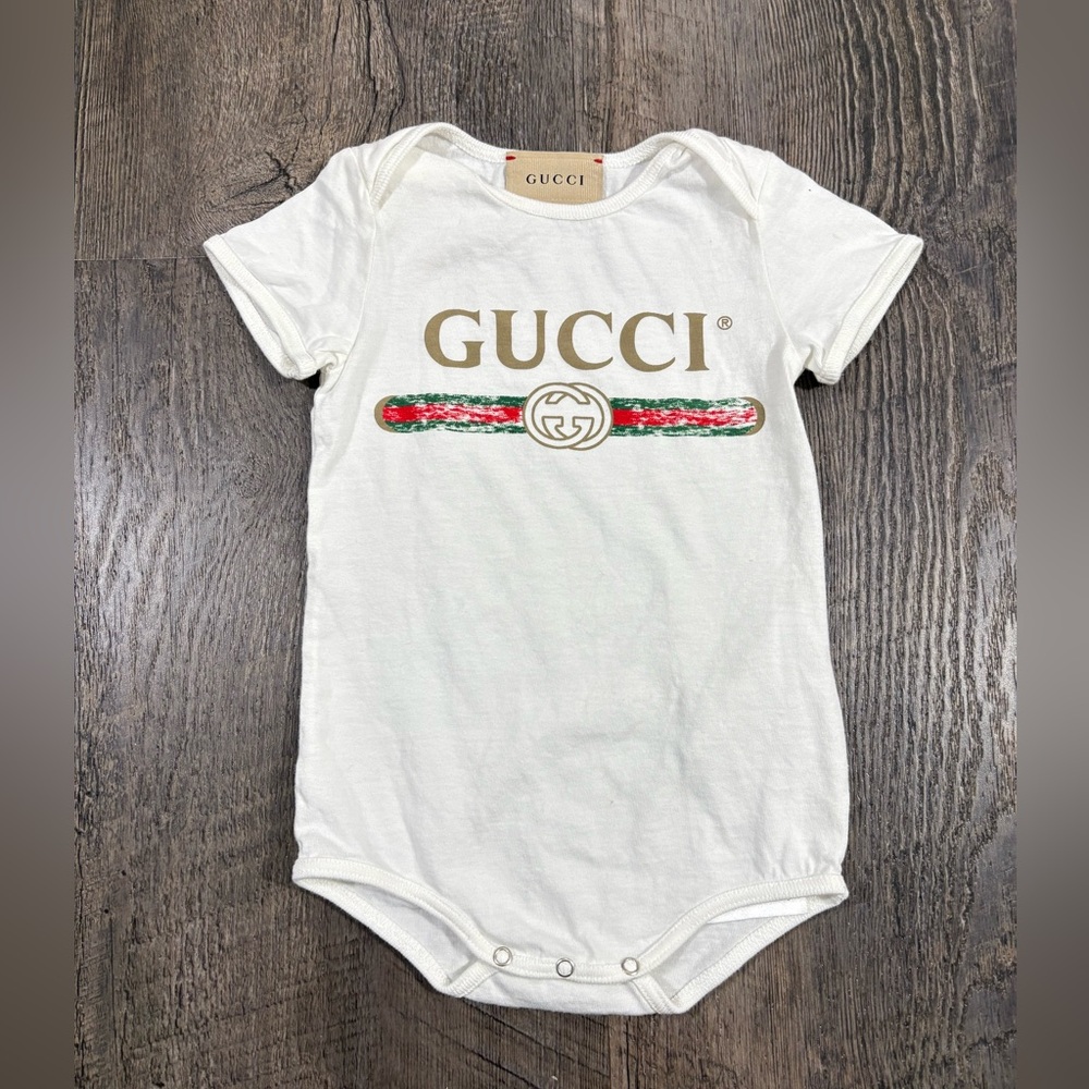GUCCI Printed Onesie